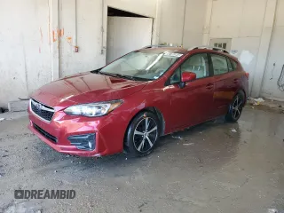 2019 Subaru Impreza Premium with VIN 4S3GTAD66K3740647, listed as a Copart auction lot 85739364 with 109,823 mi miles and Clean title. Bid and sale history available at DreamBid. Image 1.