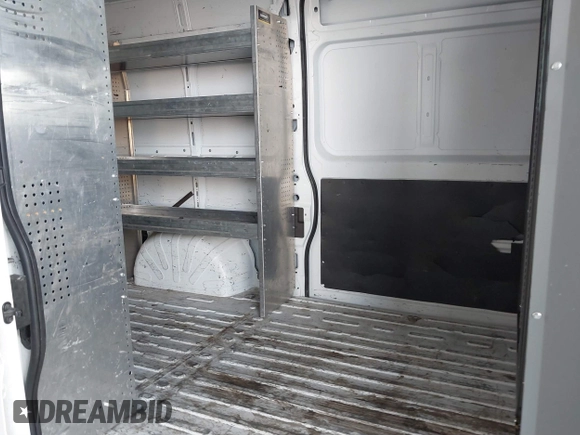 2022 Ram ProMaster Cargo with VIN 3C6LRVBG6NE118795, listed as a IAAI auction lot 41752992 with 85,809 mi miles. Bid and sale history available at carsss.com. Image 8.