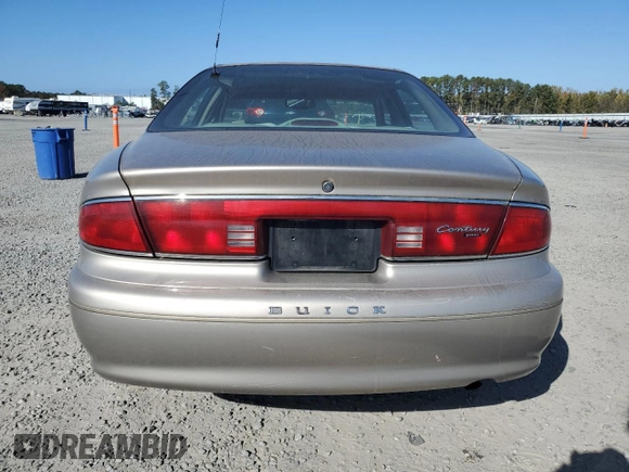 2001 Buick Century Custom with VIN 2G4WS52J811273678, listed as a Copart auction lot 79280494 with 104,775 mi miles and Clean Title. Bid and sale history available at carsss.com. Image 6.