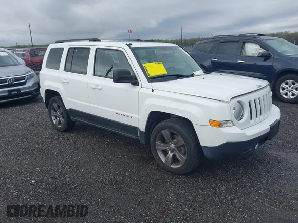 2015 Jeep Patriot High Altitude with VIN 1C4NJRFB4FD348451, listed as a IAAI auction lot 41954637 with 108,173 mi miles and . Bid and sale history available at carsss.com. Image 1.