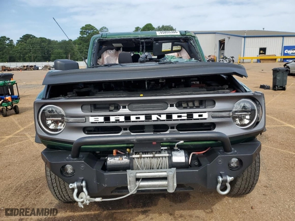 2023 Ford Bronco with VIN 1FMDE5AP0PLB20252, listed as a Copart auction lot 65855304 with 35,362 mi miles and Salvage Title. Bid and sale history available at carsss.com. Image 5.