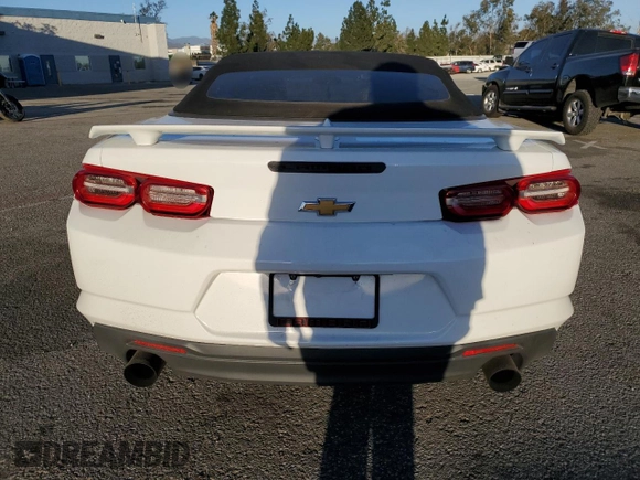 2020 Chevrolet Camaro 1LT with VIN 1G1FB3DX8L0120770, listed as a Copart auction lot 89405885 with 74,839 mi miles and Salvage Title. Bid and sale history available at carsss.com. Image 6.