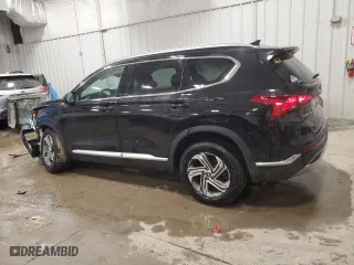 2021 Hyundai Santa Fe SEL with VIN 5NMS2DAJ9MH347835, listed as a Copart auction lot 41484365 with 34,557 mi miles and Salvage Title. Bid and sale history available at carsss.com. Image 2.