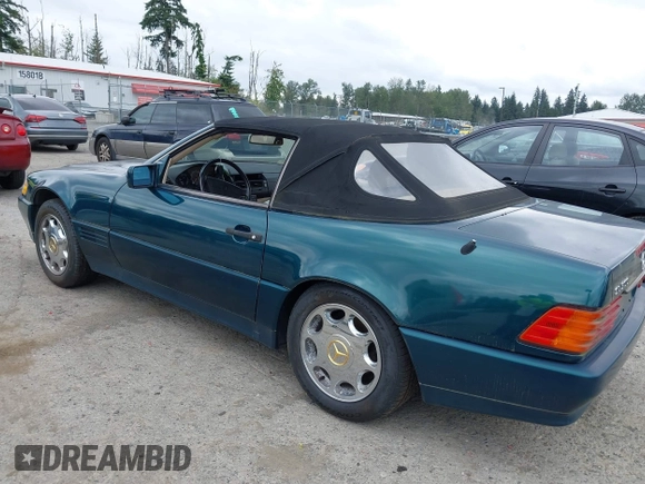 1994 Mercedes-Benz SL 5.0L with VIN WDBFA67E0RF096376, listed as a IAAI auction lot 42603659 with 78,214 mi miles and . Bid and sale history available at DreamBid. Image 3.