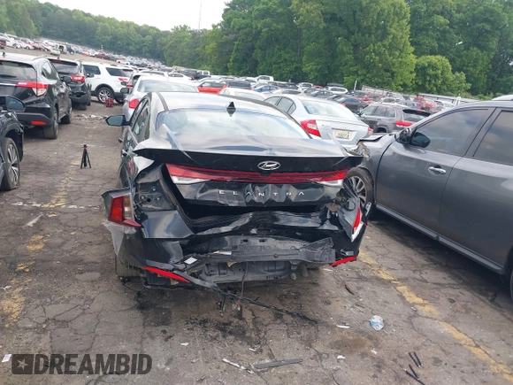 2023 Hyundai Elantra SEL with VIN 5NPLS4AG3PH098111, listed as a IAAI auction lot 42136604 with 40,106 mi miles and . Bid and sale history available at DreamBid. Image 6.