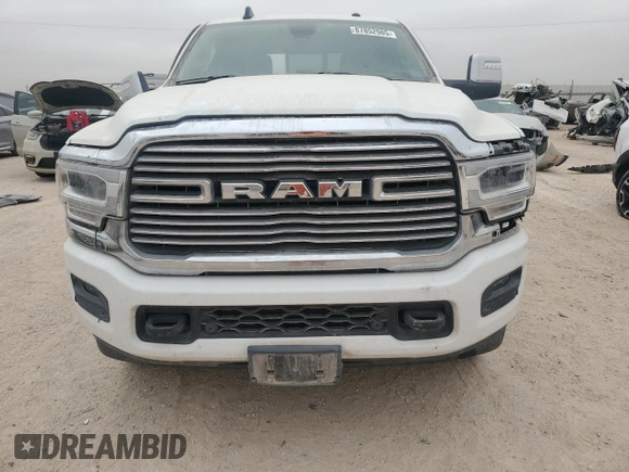 2023 Ram 2500 Laramie with VIN 3C6UR5FL5PG559269, listed as a Copart auction lot 87852985 with 29,174 mi miles and Salvage Title. Bid and sale history available at carsss.com. Image 5.