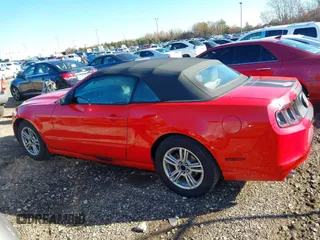 2014 Ford Mustang V6 with VIN 1ZVBP8EM7E5269411, listed as a IAAI auction lot 41067341 with 161,383 mi miles. Bid and sale history available at carsss.com. Image 14.