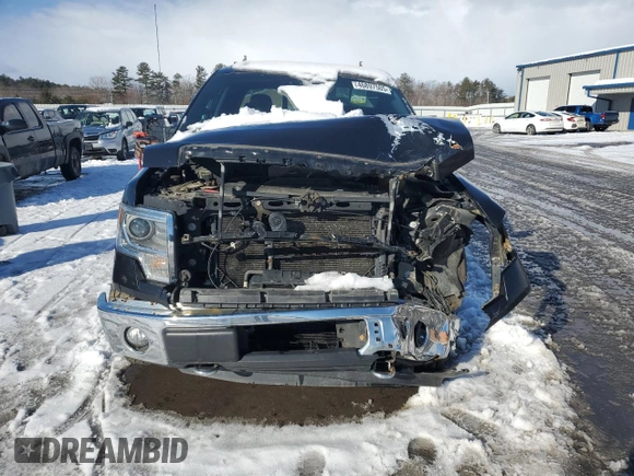 2014 Ford F-150 XL with VIN 1FTFW1ET9EFB72484, listed as a Copart auction lot 46897505 with 0 mi miles and Salvage Title. Bid and sale history available at carsss.com. Image 5.
