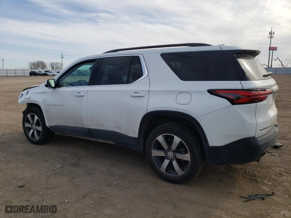 2023 Chevrolet Traverse LT Leather with VIN 1GNEVHKW4PJ225055, listed as a Copart auction lot 48585715 with 40,571 mi miles and Salvage Title. Bid and sale history available at carsss.com. Image 2.