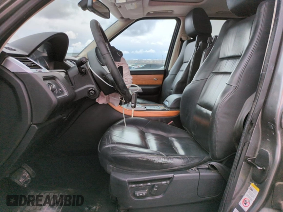 2009 Land Rover Range Rover Sport SC with VIN SALSH234X9A203795, listed as a Copart auction lot 51610875 with 168,112 mi miles and Salvage Title. Bid and sale history available at DreamBid. Image 7.