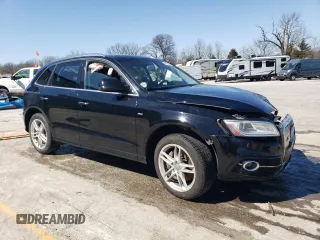 2015 Audi Q5 Premium Plus with VIN WA1DGAFPXFA083733, listed as a Copart auction lot 48140405 with 209,772 mi miles and Salvage title. Bid and sale history available at DreamBid. Image 4.