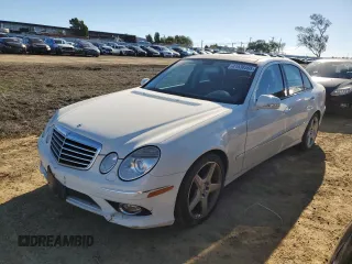 2009 Mercedes-Benz E-Class Sport 5.5L with VIN WDBUF72X59B371349, listed as a Copart auction lot 41536565 with 188,483 mi miles and Clean Title. Bid and sale history available at carsss.com. Image 1.