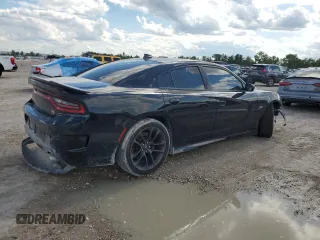 2020 Dodge Charger Scat Pack z VIN 2C3CDXGJ5LH162249, wystawiony jako Copart lot #56700245 z przebiegiem 39 584 mil mil oraz Czysty tytuł • Clean title. Historia ofert i sprzedaży dostępna na DreamBid. Obrazek 3.