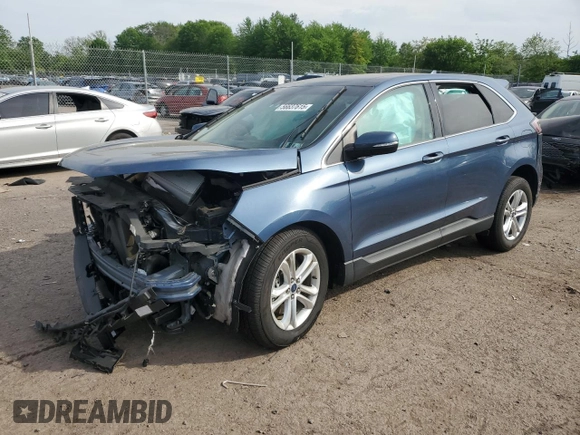2019 Ford Edge SEL with VIN 2FMPK4J96KBB94463, listed as a Copart auction lot 56637615 with Not provided miles and Salvage title. Bid and sale history available at DreamBid. Image 1.