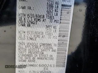 2014 Nissan Pathfinder S z VIN 5N1AR2MM0EC600263, wystawiony jako Copart lot #87225684 z przebiegiem 149 848 mil mil oraz Szkoda całkowita • Salvage title. Historia ofert i sprzedaży dostępna na DreamBid. Obrazek 14.