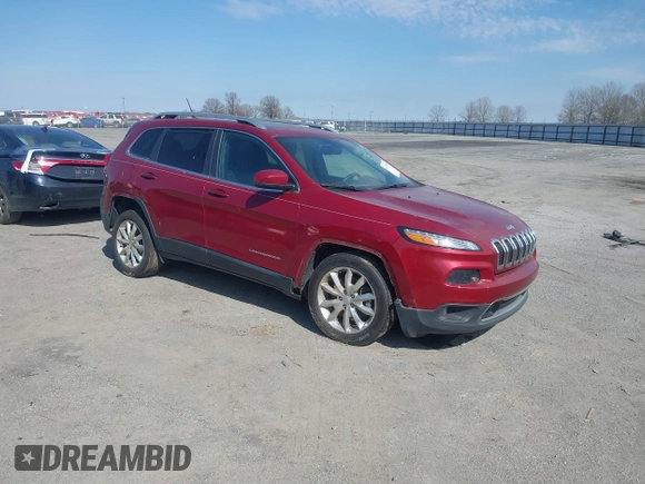 2017 Jeep Cherokee Limited with VIN 1C4PJLDS9HW623621, listed as a IAAI auction lot 41628758 with 158,112 mi miles and . Bid and sale history available at DreamBid. Image 1.