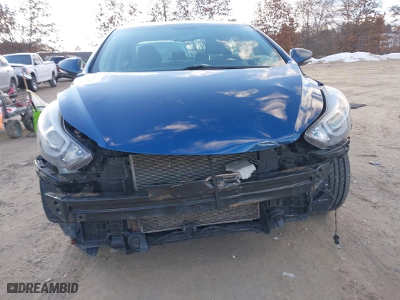 2014 Hyundai Elantra SE with VIN KMHDH4AE6EU130694, listed as a IAAI auction lot 41696190 with 121,588 mi miles. Bid and sale history available at carsss.com. Image 13.