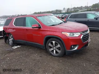 2020 Chevrolet Traverse LT Leather with VIN 1GNEVHKW9LJ158673, listed as a IAAI auction lot 41831220 with 109,742 mi miles. Bid and sale history available at carsss.com. Image 1.