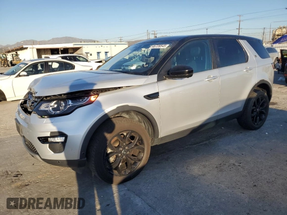 2017 Land Rover Discovery Sport HSE Luxury with VIN SALCT2BGXHH656271, listed as a Copart auction lot 46728545 with 74,007 mi miles and Salvage Title. Bid and sale history available at carsss.com. Image 1.