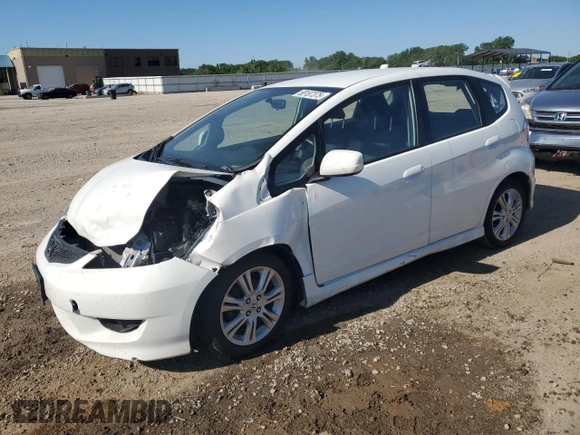 2009 Honda Fit Sport with VIN JHMGE88409S070913, listed as a Copart auction lot 58187375 with 220,913 mi miles and Salvage title. Bid and sale history available at DreamBid. Image 1.