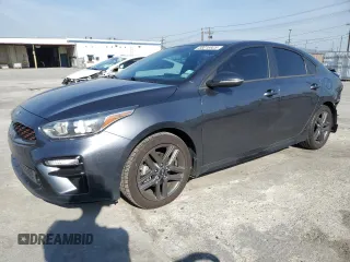 2020 Kia Forte GT-Line with VIN 3KPF34AD3LE255263, listed as a Copart auction lot 50016925 with 49,720 mi miles and Salvage Title. Bid and sale history available at carsss.com. Image 1.
