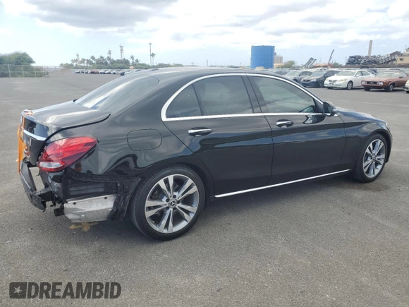 2018 Mercedes-Benz C with VIN 55SWF4JB2JU248767, listed as a Copart auction lot 49013685 with 29,055 mi miles and Clean Title. Bid and sale history available at carsss.com. Image 3.