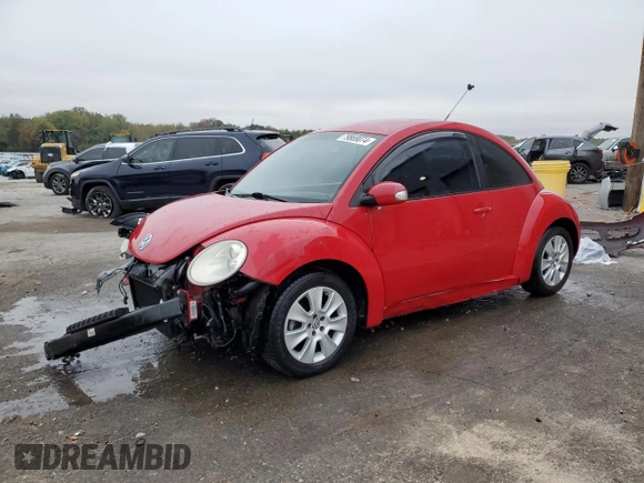 2009 Volkswagen New Beetle Coupe S with VIN 3VWPW31C79M503250, listed as a Copart auction lot 79869074 with 80,600 mi miles and Salvage Title. Bid and sale history available at carsss.com. Image 1.