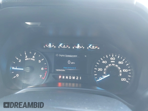 2017 Ford F-150 XL with VIN 1FTEW1EP9HFA26847, listed as a IAAI auction lot 41294852 with 152,543 mi miles. Bid and sale history available at carsss.com. Image 7.