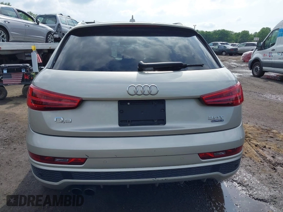 2016 Audi Q3 Prestige with VIN WA1GFCFS7GR006126, listed as a IAAI auction lot 42527473 with 72,018 mi miles and . Bid and sale history available at DreamBid. Image 16.