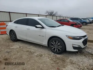 2023 Chevrolet Malibu RS with VIN 1G1ZG5ST3PF196586, listed as a Copart auction lot 44839015 with 19,002 mi miles and Salvage Title. Bid and sale history available at DreamBid. Image 4.