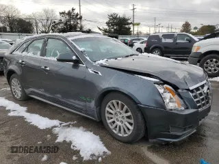 2012 Cadillac CTS with VIN 1G6DG8E50C0146146, listed as a Copart auction lot 81667494 with 156,442 mi miles and Salvage Title. Bid and sale history available at DreamBid. Image 4.