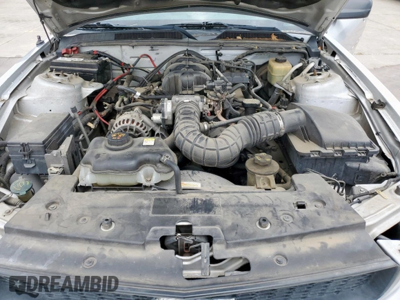 2006 Ford Mustang Standard with VIN 1ZVFT84N765217592, listed as a Copart auction lot 57728195 with 206,750 mi miles and Clean title. Bid and sale history available at DreamBid. Image 11.