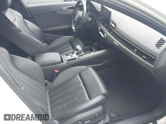 2023 Audi A4 S line Premium Plus with VIN WAUEAAF47PN001966, listed as a IAAI auction lot 42098099 with 47,131 mi miles and . Bid and sale history available at DreamBid. Image 5.