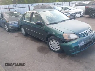 2002 Honda Civic DX z VIN 2HGES16182H552156, wystawiony jako IAAI lot #42828074 z przebiegiem 239 442 mil mil oraz . Historia ofert i sprzedaży dostępna na DreamBid. Obrazek 1.