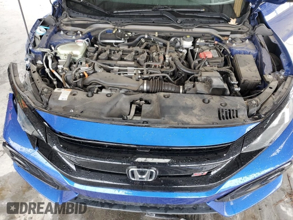 2019 Honda Civic Si z VIN 2HGFC3A53KH754944, wystawiony jako Copart lot #46032245 z przebiegiem 56 706 mil mil oraz Szkoda całkowita • Salvage title. Historia ofert i sprzedaży dostępna na DreamBid. Obrazek 13.