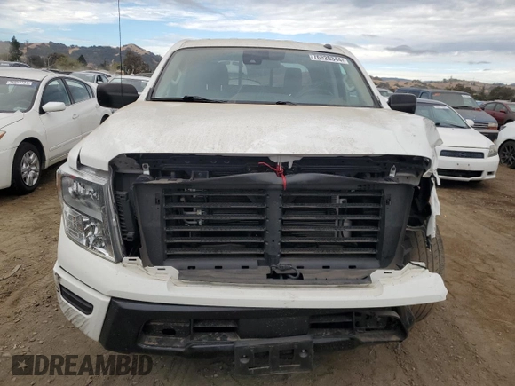 2021 Nissan Titan S с VIN 1N6AA1EE6MN520317, выставлен на аукционе Copart как лот 76320344 с пробегом 24 950 миль миль и Списание • Salvage title. История ставок и продаж доступна на DreamBid. Изображение 5.