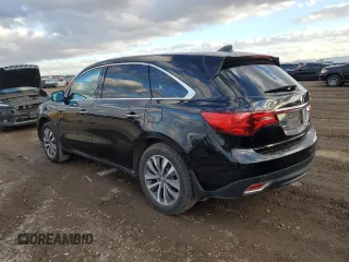 2016 Acura MDX w/Tech with VIN 5FRYD4H43GB060015, listed as a Copart auction lot 47367805 with 108,237 mi miles and Salvage Title. Bid and sale history available at carsss.com. Image 2.