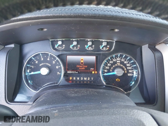 2013 Ford F-150 XL with VIN 1FTFW1EF3DFC91740, listed as a IAAI auction lot 41846989 with 152,912 mi miles. Bid and sale history available at carsss.com. Image 7.