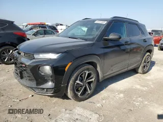 2021 Chevrolet TrailBlazer RS with VIN KL79MTSL6MB035735, listed as a Copart auction lot 48137355 with 78,098 mi miles and Salvage Title. Bid and sale history available at carsss.com. Image 1.