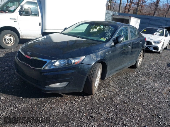 2013 Kia Optima LX with VIN 5XXGM4A79DG245910, listed as a IAAI auction lot 41853925 with 231,321 mi miles. Bid and sale history available at carsss.com. Image 2.
