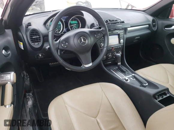 2009 Mercedes-Benz SLK-Class 3.0L with VIN WDBWK54F79F214878, listed as a Copart auction lot 78651114 with 104,347 mi miles and Salvage Title. Bid and sale history available at carsss.com. Image 8.