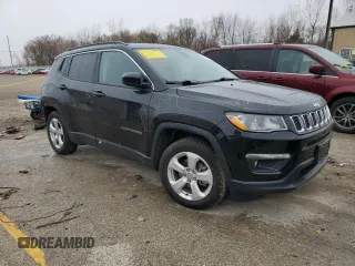 2020 Jeep Compass Altitude z VIN 3C4NJCBBXLT108507, wystawiony jako Copart lot #81733784 z przebiegiem 69 859 mil mil oraz Szkody całkowita. Historia ofert i sprzedaży dostępna na DreamBid. Obrazek 4.