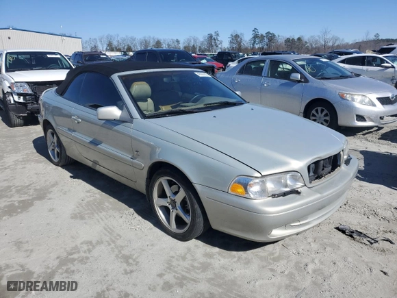 2004 Volvo C70 with VIN YV1NC63D74J050659, listed as a Copart auction lot 46085005 with 166,557 mi miles and Salvage Title. Bid and sale history available at carsss.com. Image 4.