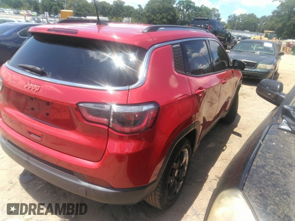 2018 Jeep Compass Limited with VIN 3C4NJCCB4JT358837, listed as a IAAI auction lot 42847013 with 127,958 mi miles and . Bid and sale history available at DreamBid. Image 4.