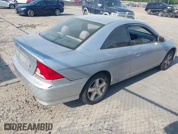 2004 Honda Civic EX with VIN 1HGEM21964L044478, listed as a IAAI auction lot 42153605 with 268,851 mi miles and . Bid and sale history available at DreamBid. Image 4.