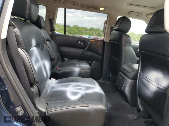 2015 Infiniti QX80 z VIN JN8AZ2NE4F9083550, wystawiony jako Copart lot #58028575 z przebiegiem 87 495 mil mil oraz Szkoda całkowita • Salvage title. Historia ofert i sprzedaży dostępna na DreamBid. Obrazek 11.