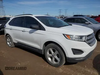 2015 Ford Edge SE with VIN 2FMTK3G86FBC02221, listed as a Copart auction lot 50091595 with 150,335 mi miles and Salvage title. Bid and sale history available at DreamBid. Image 4.