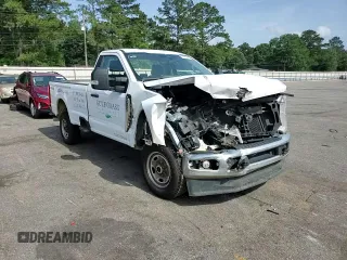 2024 Ford F-250 XL with VIN 1FTBF2BA1REE01033, listed as a Copart auction lot 57161275 with 49,465 mi miles and Salvage title. Bid and sale history available at DreamBid. Image 13.