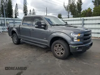 2015 Ford F-150 XLT with VIN 1FTEW1EP9FFB46015, listed as a Copart auction lot 46053995 with 113,883 mi miles and Salvage Title. Bid and sale history available at carsss.com. Image 4.