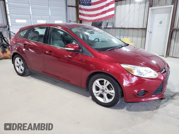 2014 Ford Focus SE with VIN 1FADP3K27EL165701, listed as a Copart auction lot 53156015 with 119,115 mi miles and Salvage Title. Bid and sale history available at carsss.com. Image 4.